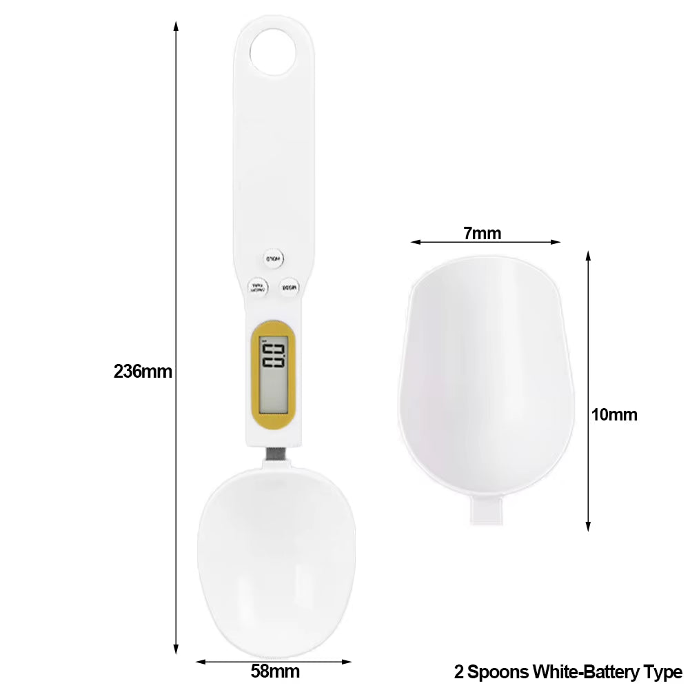 Precision Large Spoon Electronic Kitchen Scale